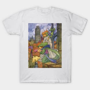 Winter & Windy Weather by Florence Harrison T-Shirt